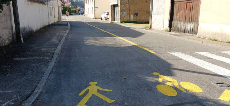 La rue de l�H�tel de Ville a chang� de sens