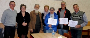 Remise de dipl�mes du don du sang