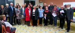 Plein succ�s de la 39�me exposition de peinture