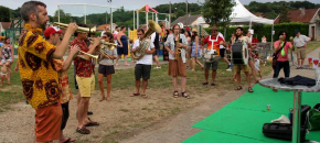 La f�te au village entre canicule et orages