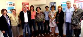 A la biblioth�que, les femmes dans la guerre