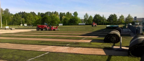 La r�habilitation du Stade des M�riers a commenc�
