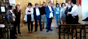 Brillant vernissage de l�exposition de Phosph�ne